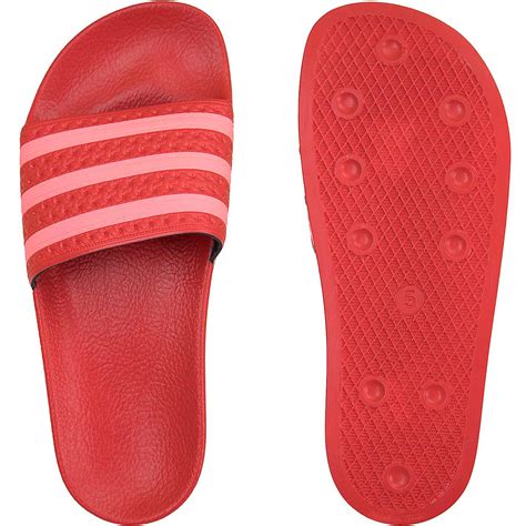 adidas adiletten damen rot mit ananas|Adiletten für Damen .